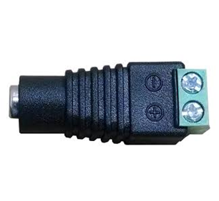 Paquete de 10 Conectores Hembra, Para Fuente de Poder, Bloque para Atornillar Positivo y Negativo, Bolsa, SAXXON PSUBR13 