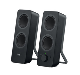 Bocinas 2.0 Modelo Z207, Alámbricas (3.5 mm) / Inalámbricas (Bluetooth), Color Negro, LOGITECH 980-001294
