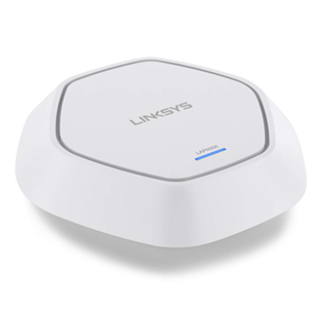 Punto de Acceso Inalámbrico N 300Mbps, 1 Puerto Ethernet 10/100/1000 Mbps, Montaje en Pared | Techo | Escritorio,  Diseñado para Empresas, Incluye Inyector POE, LINKSYS LAPN300