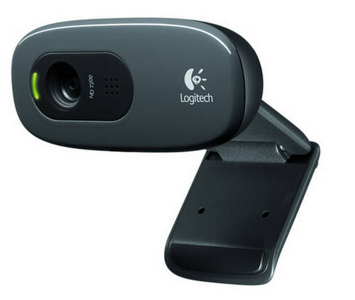 Cámara Web Modelo C270, Video HD 720p, 60°, Micrófono Integrado, USB, LOGITECH 960-000694