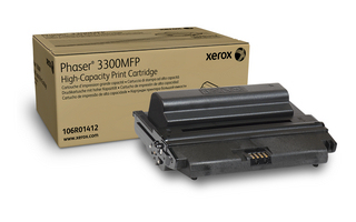 Cartucho de Toner Original Xerox 106R01412, Color Negro, Rendimiento Aprox. 8,000 Páginas, 106R01412