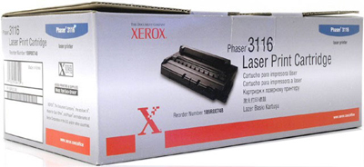 Toner XEROX 109R00748 Negro Rendimiento Estándar Compatible con Phaser 3116 (3,000 págs)