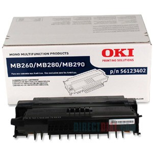 Cartucho de Toner Original Okidata 56123402, Color Negro, Rendimiento Aprox. 5,500 Páginas, 56123402