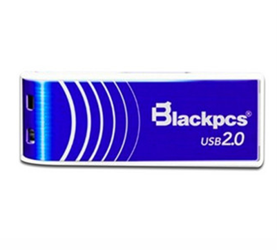 Memoria USB | Capacidad 8GB | Modelo MU2103 | USB 2.0 | Color Azul | Blackpcs® MU2103B-8
