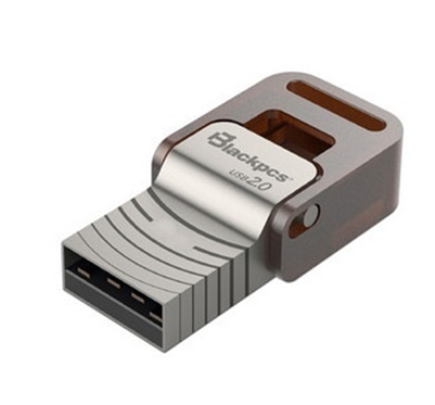 Memoria USB | Capacidad 32GB | Modelo MO201 | USB 2.0 / MicroUSB (OTG) | Color Café | Blackpcs MO201-32