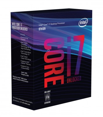 Procesador Intel Core i7-8700K (Caché de 12 M, Hasta 4.70 GHz), BX80684I78700K