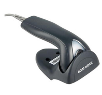 Lector / Escáner de Códigos de Barras, Modelo: TD1100 65 Lite, Interfaz USB, Color Negro, Incluye Base, DATALOGIC TD1120-BK-65K1