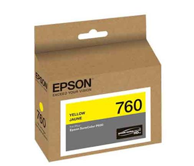 Cartucho de Tinta 760 para SC-P600 color Amarillo, 25.9ml, EPSON T760420