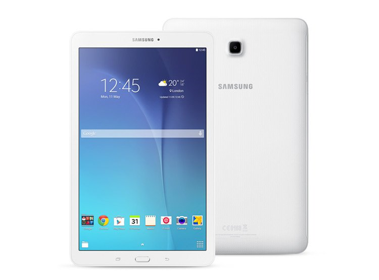 Tablet Galaxy Tab E 9.6'' (SM-T560), RAM 1.5GB, Alm. 8GB, Resolución 1280 x 800, S.O. Android 4.4, Bluetooth / WiFi, Color Blanco, SAMSUNG SM-T560NZWAMXO