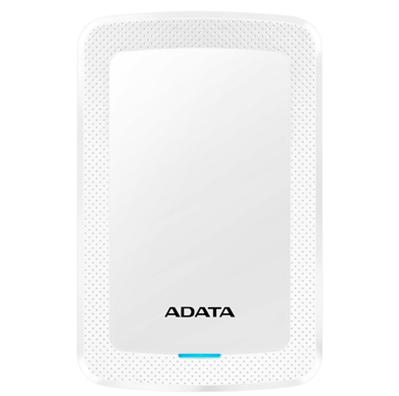 Disco Duro Externo HV300, Capacidad 1TB (1,000GB), Interfaz USB 3.1, Color Blanco, ADATA AHV300-1TU31-CWH