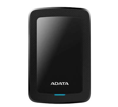 Disco Duro Externo HV300, Capacidad 1TB (1,000GB), Interfaz USB 3.1, Color Negro, ADATA AHV300-1TU31-CBK