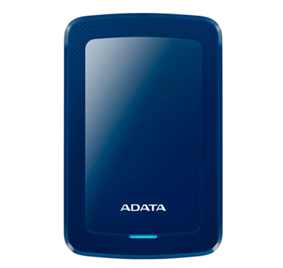 Disco Duro Externo HV300, Capacidad 1TB (1,000GB), Interfaz USB 3.1, Color Azul, ADATA AHV300-1TU31-CBL