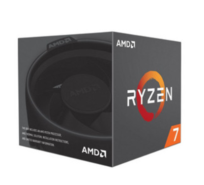 Procesador AMD RYZEN 7 2700 3.2GHz 8 núcleos Socket AM4 Con Disipador Wraith Spire LED 2da, YD2700BBAFBOX