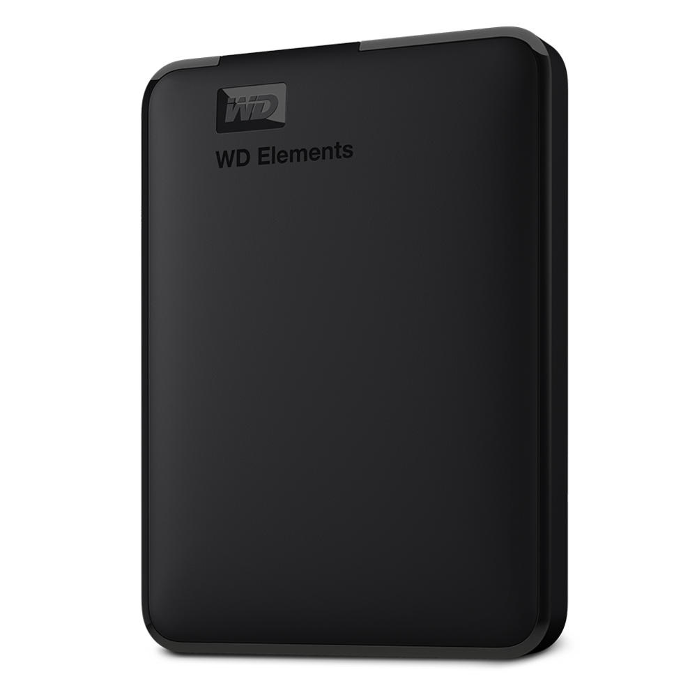 Disco Duro Externo WD Elements Portable, Capacidad 2TB (2,000GB), Interfaz USB 3.0, Color Negro, WESTERN GIGITAL WDBU6Y0020BBK-WESN