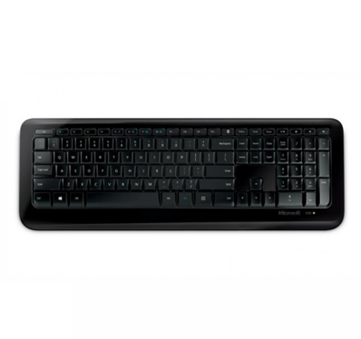 Teclado Wireless 850, RF Inalámbrico, Color Negro (Español), MICROSOFT PZ3-00004