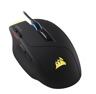 Mouse CORSAIR Óptico USB Sabre RGB 10000 DPI Gamer Negro, CH-9303011-NA