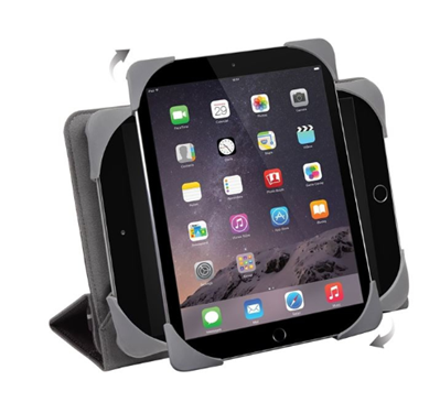 Funda Universal 10", Modelo Fit-N-Grip, Rotatorio de 360°, Color Negro, TARGUS THZ592US