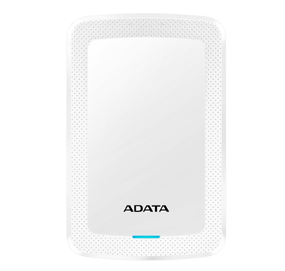 Disco Duro Externo HV300, Capacidad 2TB (2,000GB), Interfaz USB 3.1, Color Blanco, ADATA AHV300-2TU31-CWH