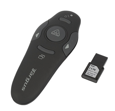 Presentador Inalámbrico Targus AMP16US Láser 3 botones, Batería Recargable, Color Negro