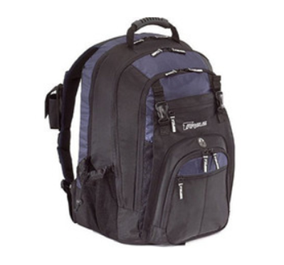 Targus Mochila de Nilón TXL617, 17'', Negro/Azul