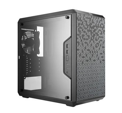 Gabinete MasterBox Q300L, Micro-ATX, (sin fuente de poder), Con Ventana, USB 3.0, COOLER MASTER MCB-Q300L-KANN-S00