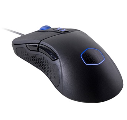 Ratón (Mouse) Gamer Modelo MasterMouse MM530, Alámbirco (USB), Hasta 12.000 DPI, 7 Botones, RGB, Color Negro COOLER MASTER SGM-4007-KLLW1