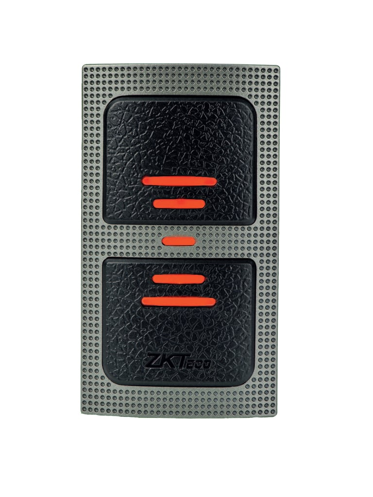 Lector Esclavo de Tarjetas ID 125 Khz, IP65, Wiegand 26, LED Indicador de Estado, ZKTECO KR500E