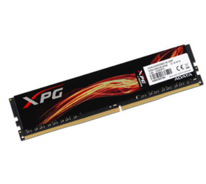 Memoria RAM DDR4 U-DIMM PC4-19200 (2400MHz), 8GB, 1.2V, CL16, Modelo XPG Flame Gamer, C/Disipador, Alto Rendimiento, ADATA AX4U240038G16-SBF
