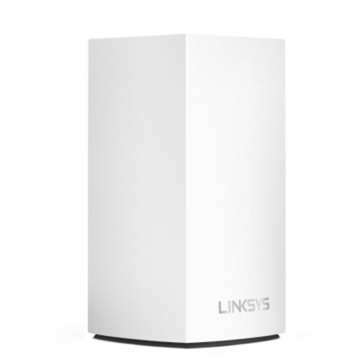 Sistema Velop WiFi Intelligent Mesh de Doble Banda AC1300, 2xRJ45, Color Blanco, Paquete de 1, LINKSYS WHW0101
