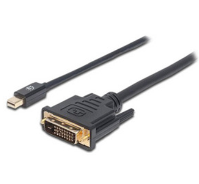 Adaptador de Video Mini DisplayPort - DVI-D (M-M), MANHATTAN 152150