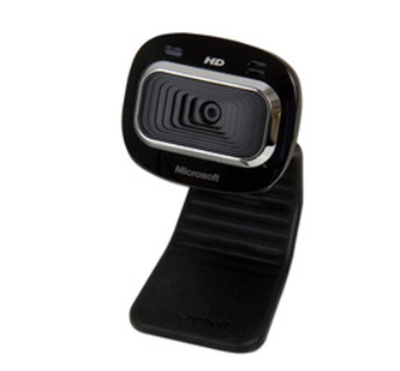 Cámara Web (WebCam) LifeCam, Video HD 720p widescreen (16:9), Micrófono integrado, USB, MICROSOFT T3H-00011