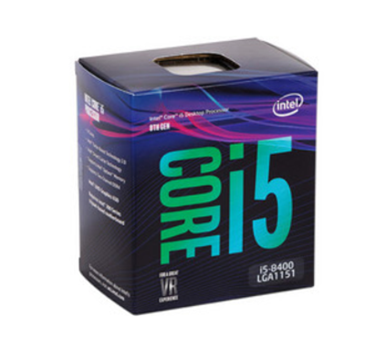 Procesador Intel Core i5-8400 de 8va Gen, 2.8 GHz (hasta 4.0 GHz) con Intel UHD Graphics 630, Socket 1151, Caché 9 MB, Six-Core, 14nm, BX80684I58400