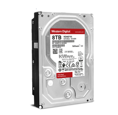 Disco Duro NAS Western Digital Red de 8 TB, 5400 RPM, 128MB, SATA III (6 Gb/s), WD80EFZX