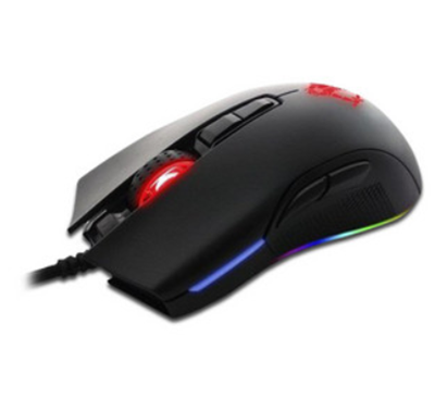 Ratón (Mouse) Gamer YEYIAN Modelo Claymore Series 2000, DPI 500 - 12,000, 7 botones, Luz RGB, USB, QIAN YMT-V70