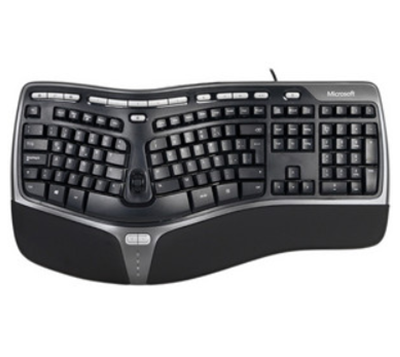 Teclado Microsoft Natural Ergonomic 4000, USB, B2M-00016