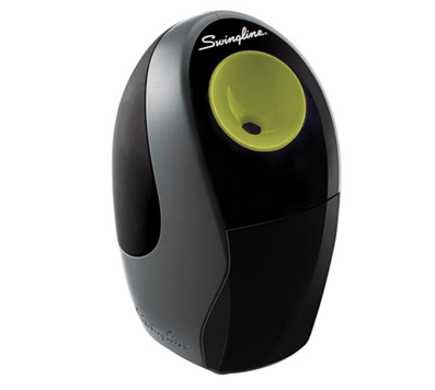 Sacapuntas Eléctrico, 1 Orificio, Color Negro, con Deposito de Basura, ACCO P3888