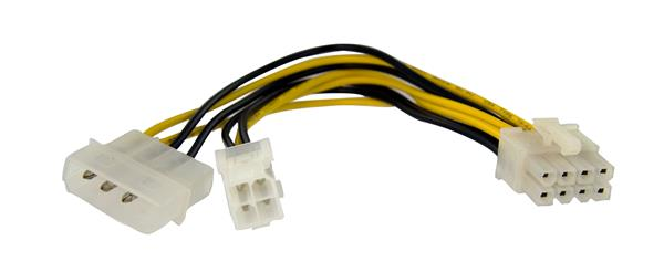 Cable de Energía P4 / LP4 - EPS (H-M), 0.15 Metros, STARTECH EPS48ADAP