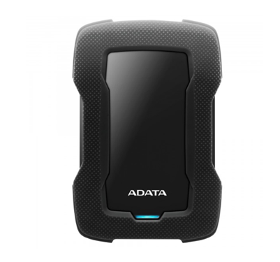 Disco Duro Externo Durable HD330, Capacidad 1TB (1,000GB), Interfaz USB 3.1, Color Negro, ADATA AHD330-1TU31-CBK