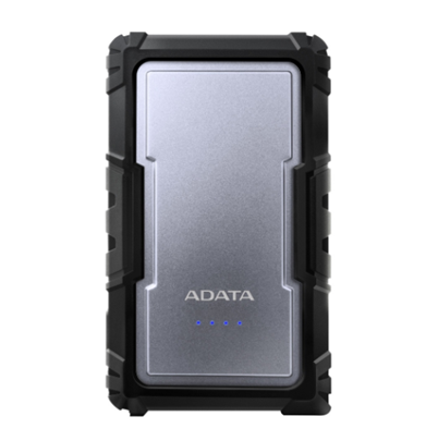 Cargador Portátil Adata D16750, 16.750mAh, Negro/Plata, AD16750-5V-CSV