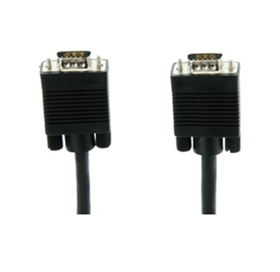 Cable de Video VGA DB15 (M-M), Color Negro, Longitud 10 Metros, GIGATECH CVGA-10/0