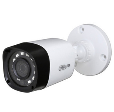 Cámara Bala (Bullet) HDCVI 720p, 93 Grados Apertura, Lente 2.8mm, IR 20 Metros, IP67, TVI AHD y CVBS, DAHUA HFAW1000R28S3