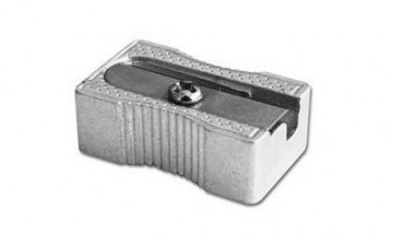 Sacapuntas Metálico, 1 Orificio, Rectangular, MAE SMR-24