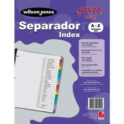 Separador Económico, A-Z, WILSON JONES P1367