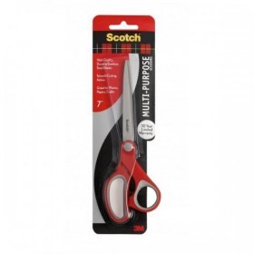 Tijera Multipropósitos Scotch, 7" (17.78 Centímetros), Acero Inoxidable, 3M 1427