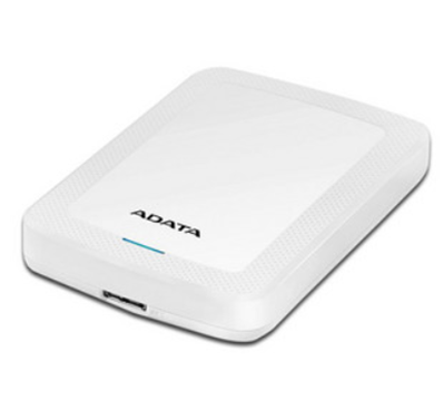 Disco Duro Externo HV300, Capacidad 4TB (4,000GB), Interfaz USB 3.1, Color Blanco, ADATA AHV300-4TU31-CWH