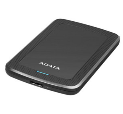 Disco Duro Externo HV300, Capacidad 4TB (4,000GB), Interfaz USB 3.1, Color Negro, ADATA AHV300-4TU31-CBK