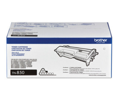 Cartucho de Toner Original Modelo TN850, Color Negro, Rendimiento Aprox. 8,000 Páginas, BROTHER TN850