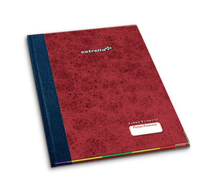 Libro Florete Forma Francesa, Raya, 192 Hojas, ESTRELLA 99