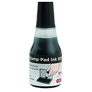 Tinta P/ Sellos 801, 25 Mililitros, Color Negro, COLOP 109732