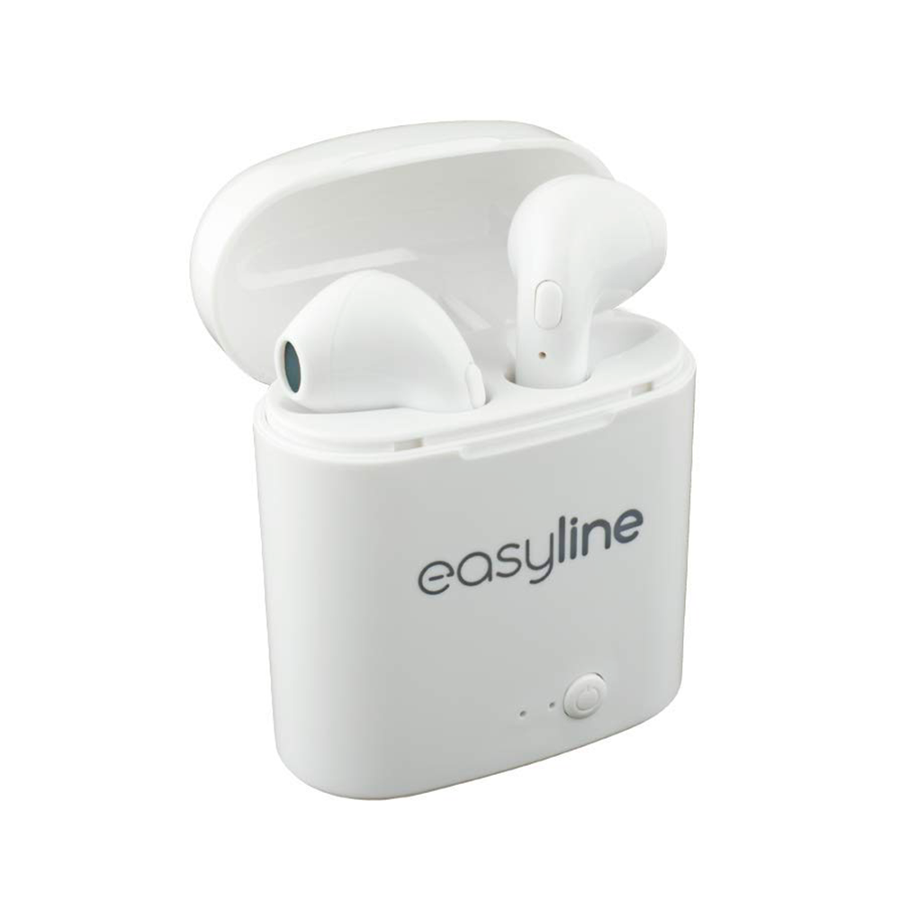 Audífonos inalámbricos Easy Line, Bluetooth. Color blanco, EL-995111